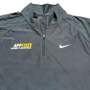 Appalachian State‎ Mountaineers Jacket Mens XL Gray Nike Basketball Dri-FIT